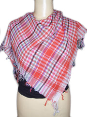 Multicolor Cotton Arab Scarf(Checkerd)