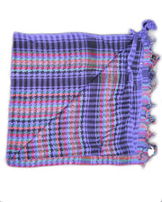 Multicolor Cotton Palestinian keffiyeh(Checked)