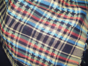 Multicolor Cotton Arab Shemagh Scarf(Checked)
