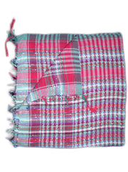 Multicolor Cotton Arab keffiyeh Scarf(Checked)