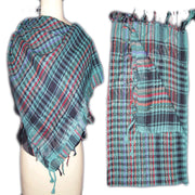 Multicolor Cotton Arafat Scarf(Checked)