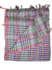 Multicolor Cotton Arab Palestinian scarf
