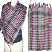 MULTICOLOR COTTON ARAB SCARF(CHECKED)