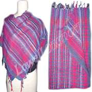 MULTICOLOR COTTON ARAB SCARF(CHECKED)