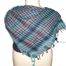 MULTICOLOR COTTON ARAB SCARF(CHECKED)