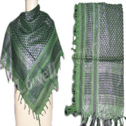 CHEK DESIGN ARAB SCARF WITH LUREX
