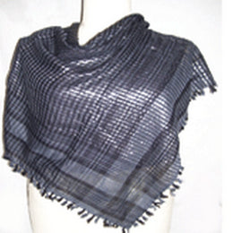 CHEK DESIGN ARAB SCARF WITH LUREX