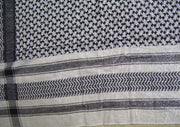 Spider Design Lurex Arafat Scarf