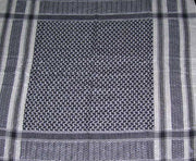 Spider Design Lurex Arafat Scarf