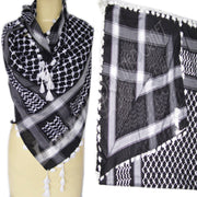 Yasser Design Arafat Scarf With Fringe