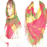 MULTICOLOR ARAB SCARF