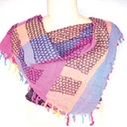 MULTICOLOR TRADITIONAL ARAB SCARF