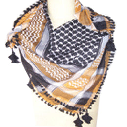 POLYESTER VISCOSE ARAB SCARF
