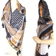 POLYESTER VISCOSE ARAB SCARF