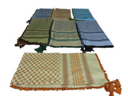 Arabia Costume Palestinian Army Military Headscarf Tassel Fringe