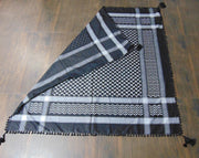 Yasser Design Arafat Scarf With Fringe