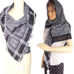 Capsule Design Poly Viscose Arab Scarf