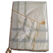 SELF LEAF DESIGN POLYESTER VISCOSE HIJAB SCARF