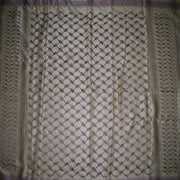 Yasser Design Arafat Scarf with Fringe