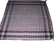 Check Design Arafat Scarf With Tassel & Fringe