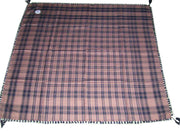Check Design Arafat Scarf With Tassel & Fringe