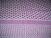 Capsule Like Design Arafat Scarf With Tassel & Fringe