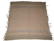 Solid Color Leaf Design Arafat Scarf