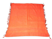 Solid Color Leaf Design Arafat Scarf