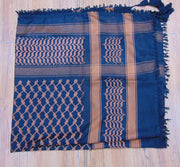solid color poly viscose Arafat Scarf