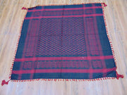 solid color poly viscose Arafat Scarf