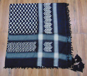 solid color poly viscose Arafat Scarf