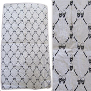 SKULL WITH BONE PRINT BANDANAS