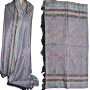 JAQUARD CASHMERE SCARF