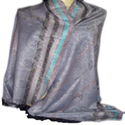 JAQUARD CASHMERE SCARF