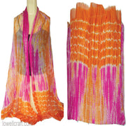 CHIFFON TIE & DYE SCARF