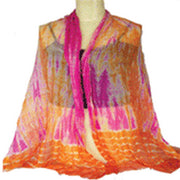 CHIFFON TIE & DYE SCARF