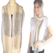 TABBY SILK WRINKLE SCARF
