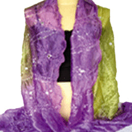 MIRROR WORK SCARF