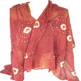 TIE & DIE BANDHANI SCARF