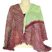 STRIPE BANDHANI  SCARF