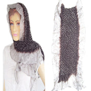 DOUBLE DOT BHANDHNI SILK SCARF