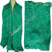 SINGLE COLOR SILK BHANDHNI SCARF