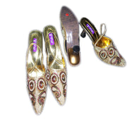 High Heel Embroidery Indian Handmade Slipper