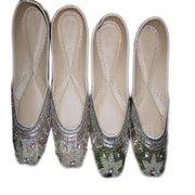 Beads Embroidery Indian Handmade Mojari Jooti Juti