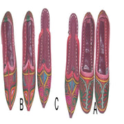 EMBROIDERY LEATHER  MOJARI