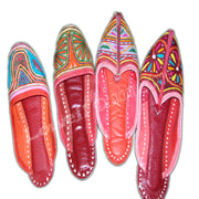 EMBROIDERY LEATHER  MOJARI