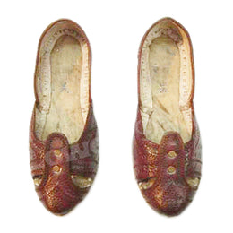 EMBROIDERY LEATHER JUTIES