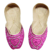 Indian Embroidery sequin Punjabi Jutti Bridal Shoes