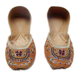 Embroidery Wedding Shoe Mojari Jooti Juti