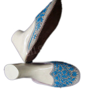 ROUND LIGHT VELVET SOLE ETHNIC SHOES